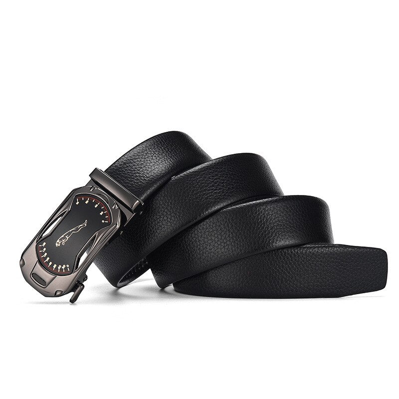 Plus LONG Size 130 140 150 160 170 180cm Belt for Men Famous Brand Designer Automatic Buckle Wast Straps Belt Genuine Leather