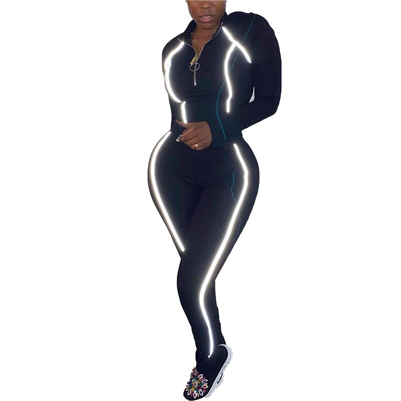 Women Seamless Yoga Set Gym Clothing Fitness Leggings Sexy Sport Suit Women Long Sleeve Tracksuit Active Wear Zipper Workout Set