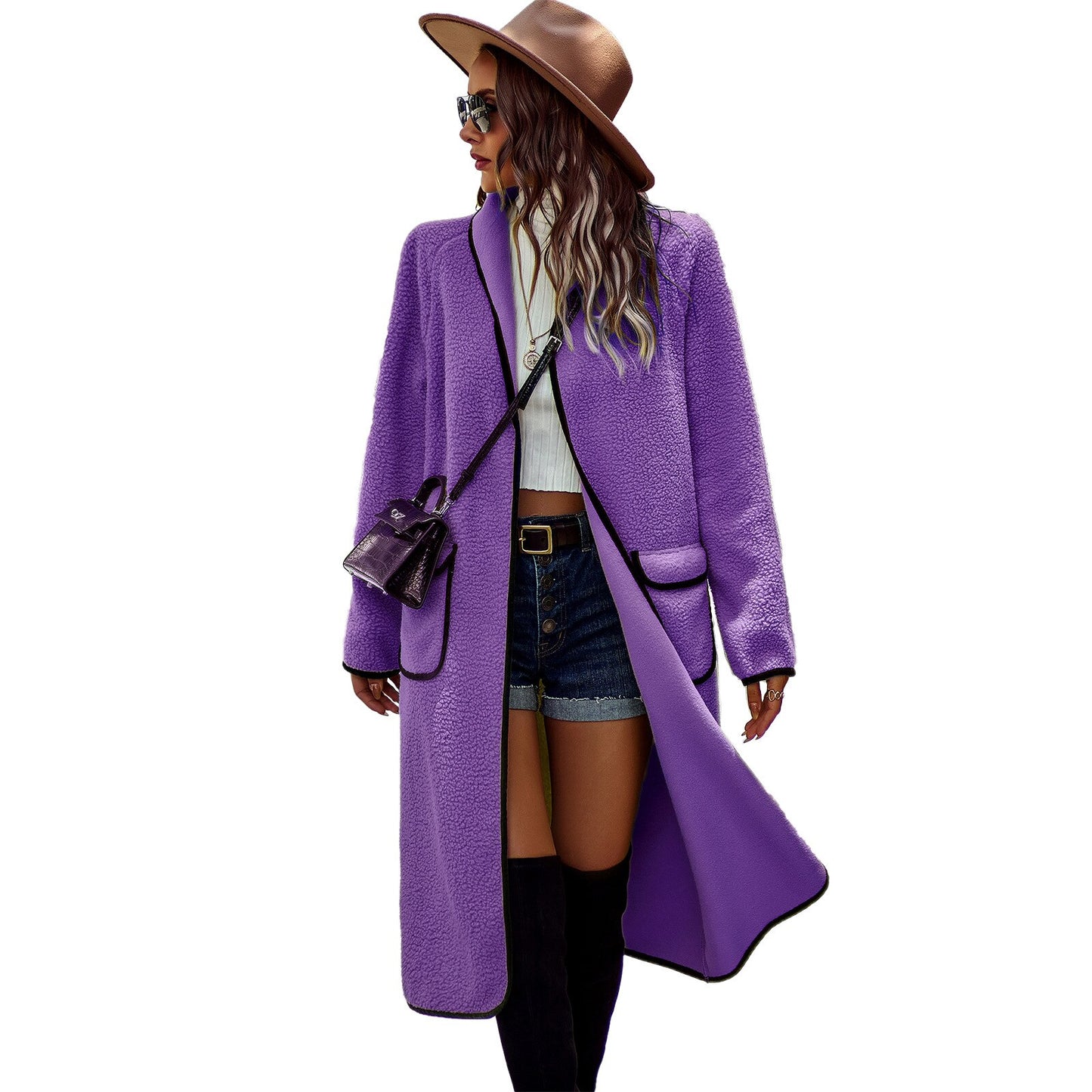 Women's Long Coat 2022 Winter Temperament Casual Joker Coat Women's Dress