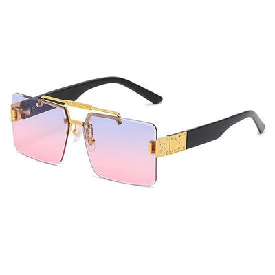 2023 New Big Frame Rectangle Sunglasses Women Brand Diamond Sun Glasses Female Fashion UV400 Shades Eyewear