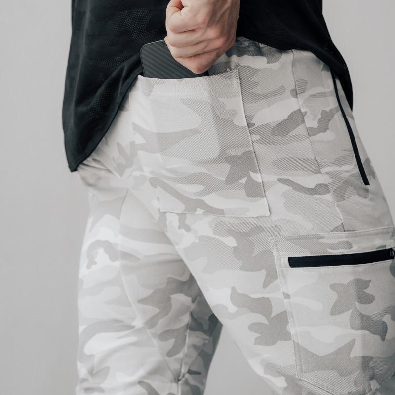 2022 spring and autumn new fashion camouflage men's overalls casual pants men's trousers joggers exercise fitness sports pants