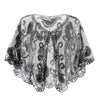 Women's 1920s Shawl Beaded Sequin Deco Evening Cape Bolero Flapper Cover Up European And American Wedding Dress Shawl On Stage