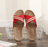 Couple Indoor Home Linen Summer Cotton and Linen Thickened Slippers House Sandals Men Light Cool Floor Hemp Shoes Women Y