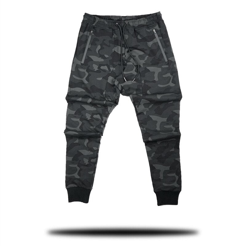 2022 spring and autumn new fashion camouflage men's overalls casual pants men's trousers joggers exercise fitness sports pants