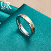 925 Sterling Silve 7-10# Charm Ring for Woman Men Party Gifts Engagement Wedding Anniversary Fashion Jewelry