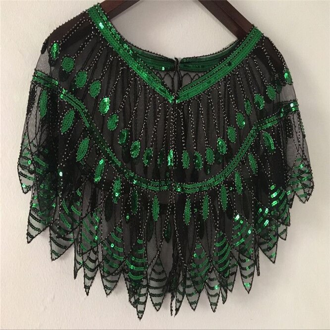 2023 Spring Summer Women Mesh Versatile  Capes Sequins European American Popular Evening Dress Shawl Lady Cloaks Poncho