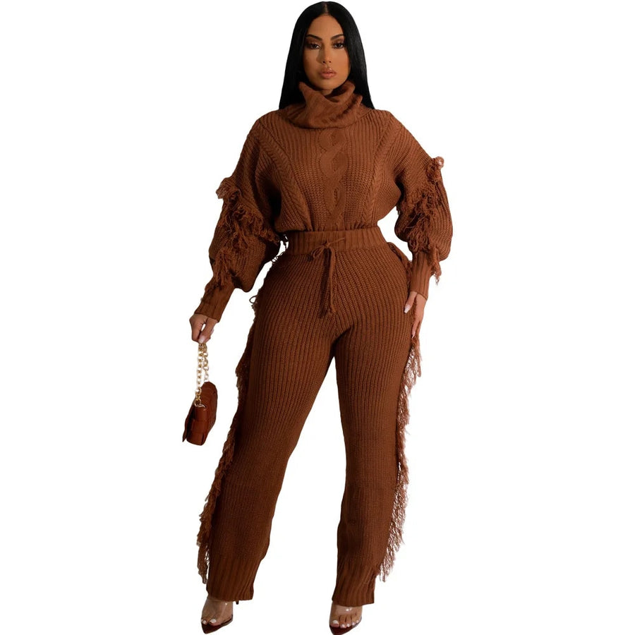 New Arrival Autumn Clothing Women Sets Two Piece Sweatsuit Womens Stacked Joggers  Set Winter Clothes for Women - China Women Cloth and Club Wear Cloth price
